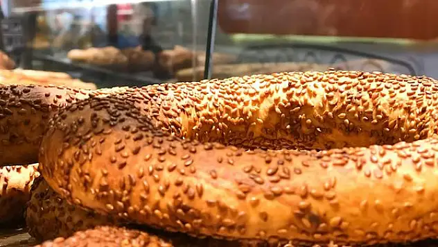 Konya'da Simit kapında hizmeti