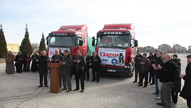 Selçuklu'dan Suriye'ye anlamlı yardım