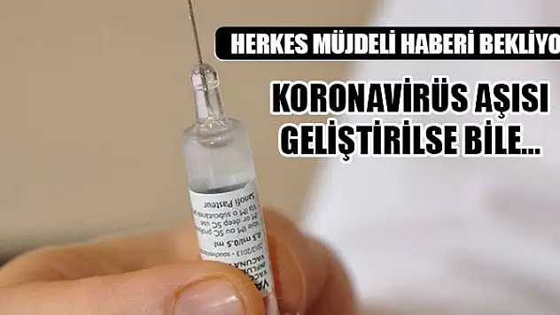 Koronavirüs aşısı için  'müjdeli' haber beklense de tıbbın önünde uzun bir yol var