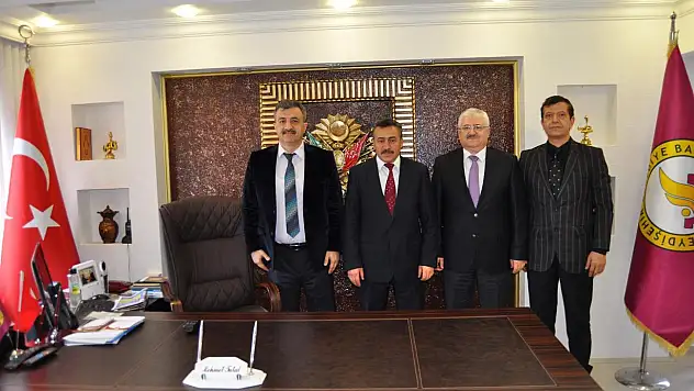 Darılmaz'dan Başkan Tutal'a ziyaret