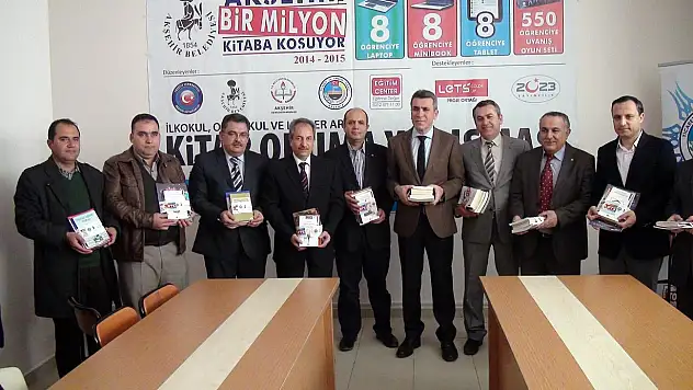 Kitap kampanyasına Akşehir Ticaret Odası'ndan destek