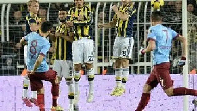Fenerbahçe Trabzonspor'la berabere kaldı