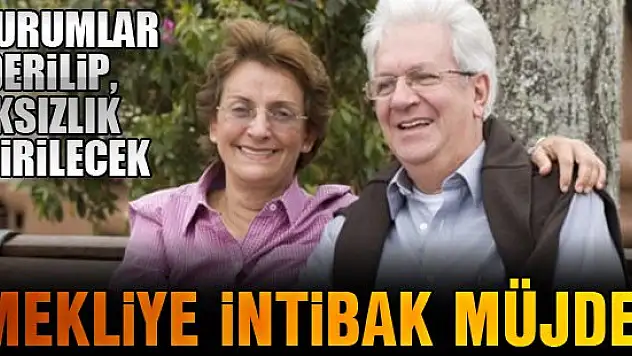 Emekliye intibak müjdesi