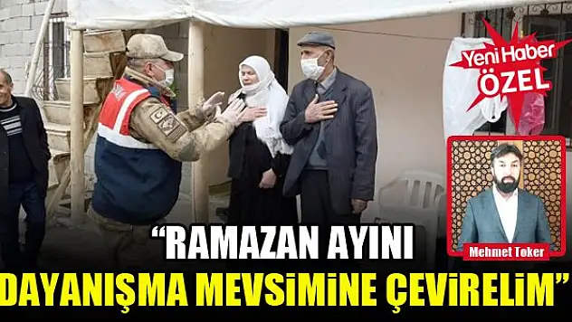 Konya İl Uzman Vaizi Mehmet Toker: Ramazan'ı dayanışma mevsimine çevirelim