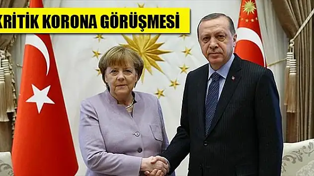 Erdoğan, Merkel ile görüştü