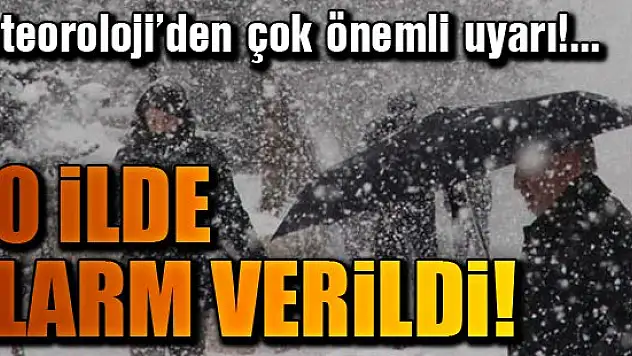 Meteoroloji'den yurt genelinde kritik uyarı