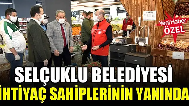Selçuklu Belediyesi ihtiyaç sahiplerinin yanında
