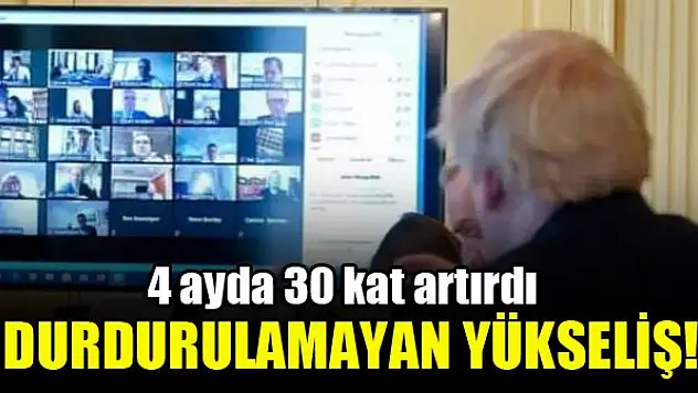 Zoom kullanıcı sayısı 4 ayda 30 kat arttı!