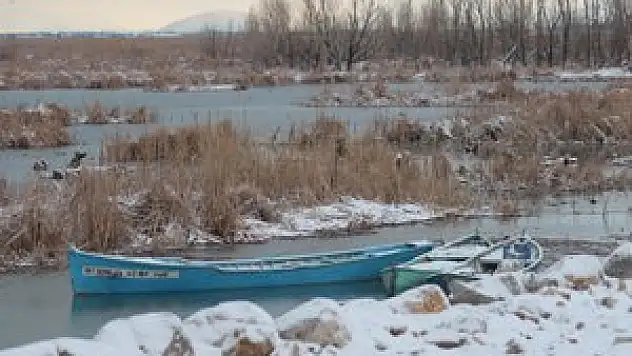 Beyşehir'de kar yağışı