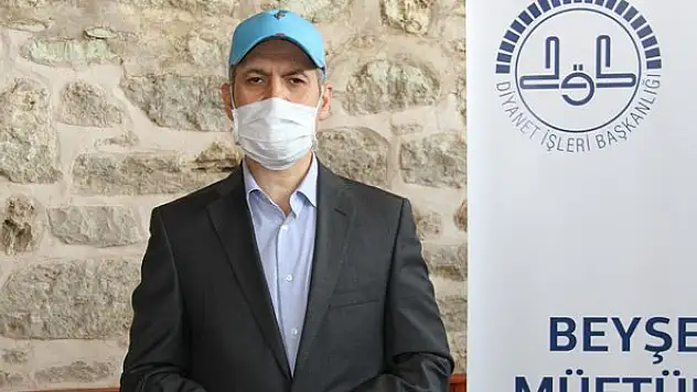 Beyşehir İlçe Müftüsü Kükrek'ten fitre ve zekat açıklaması