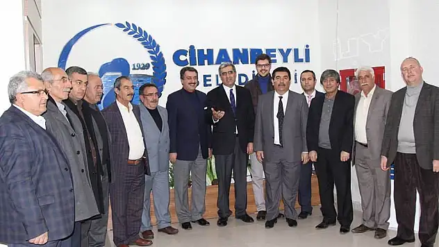 Recep Konuk'tan Başkan Kale'ye ziyaret