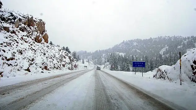 Konya'da okullar tatil edildi