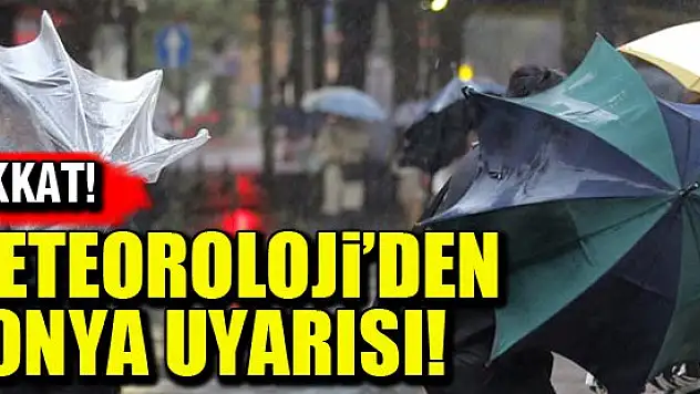 Meteoroloji Konya'yı uyardı!