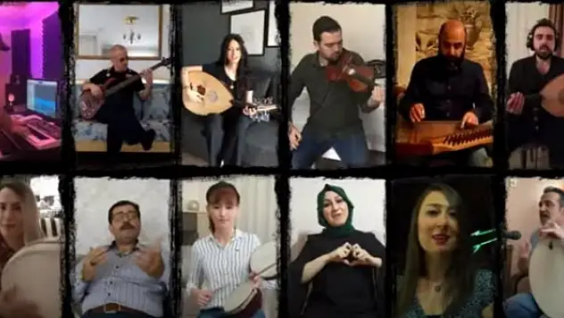 Konyalı öğretmenlerden evlerinde ilahi resitali