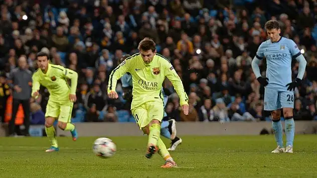 Manchester City Barcelona'ya yenildi