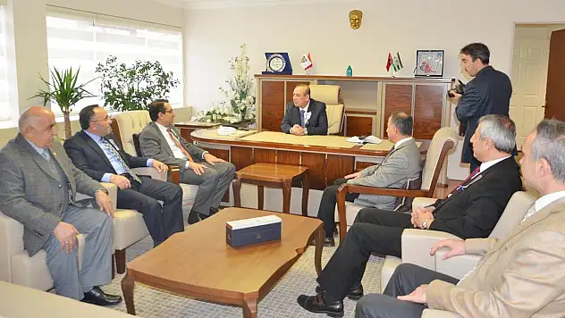 Vergi Dairesi Başkanı Ünver'den KONESOB'a ziyaret