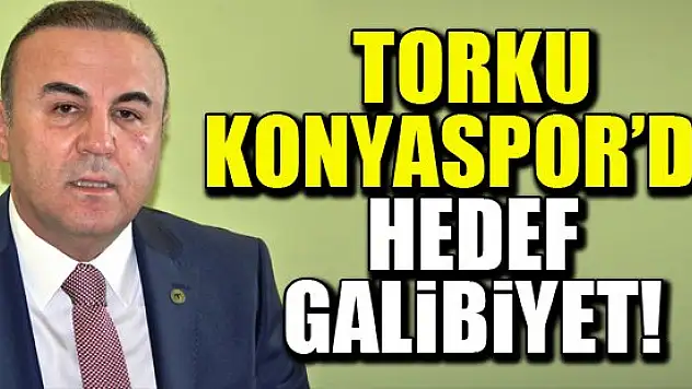 Torku Konyaspor'da hedef galibiyet