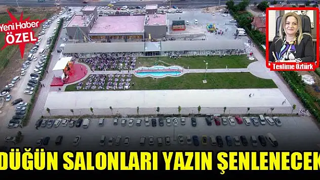 Düğün salonları yazın şenlenecek