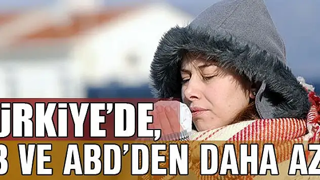 Türkiye'deki grip vakaları AB ve ABD'den az