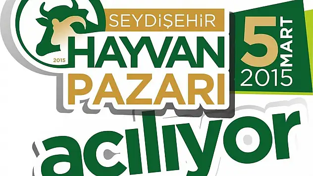 Seydişehir'de hayvan satış pazarı açılıyor