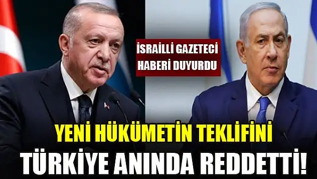 Yeni hükümetin teklifini Türkiye anında reddeti!