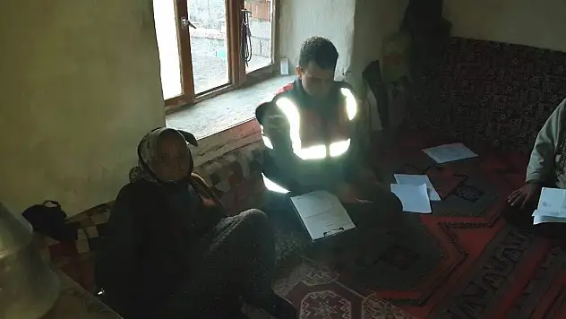 Jandarma'dan yaşlılara evde hizmet