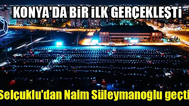 Konya'da bir ilk gerçekleşti, Selçuklu'dan Naim Süleymanoğlu geçti!