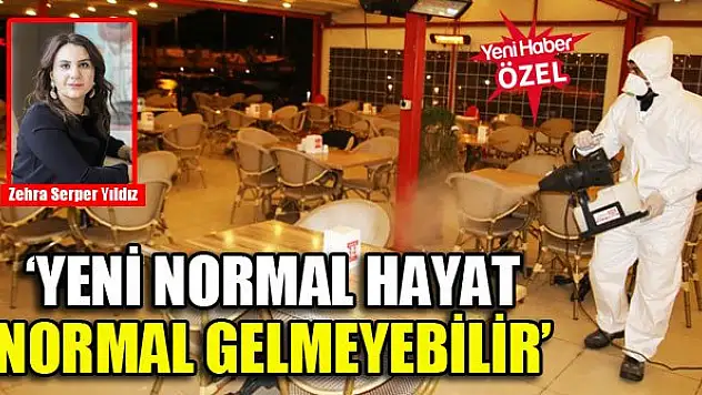 'Yeni normal hayat normal gelmeyebilir'