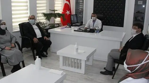Etyemez'den Konya Eğitim Araştırma Hastanesi'ne ziyaret
