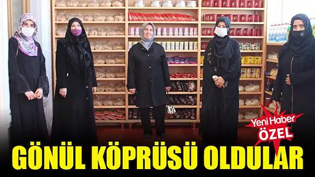 Gönül köprüsü oldular