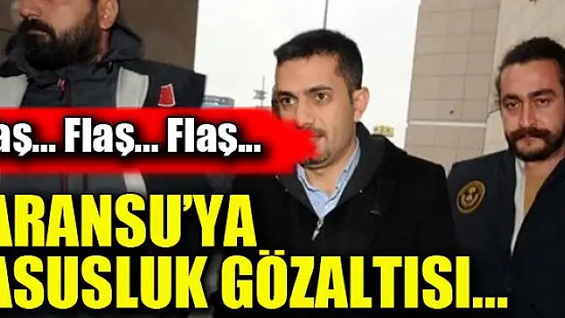 Mehmet Baransu'ya casusluk gözaltısı