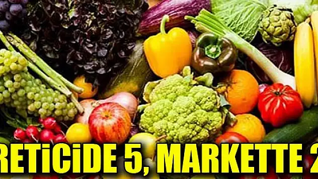 Buz gibi satış! Üreticide 5, markette 25 lira