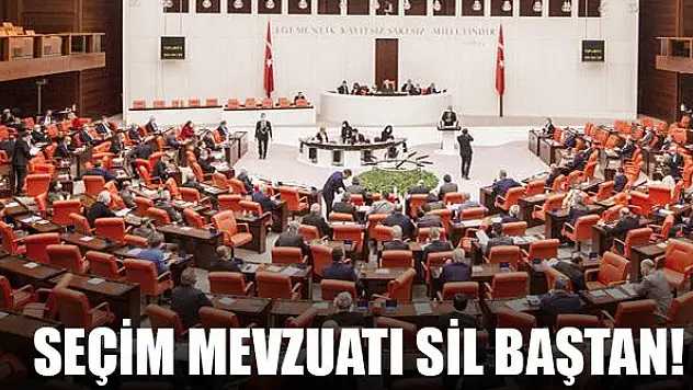 Seçim mevzuatı sil baştan! İttifak partilerine yüzde 5 baraj