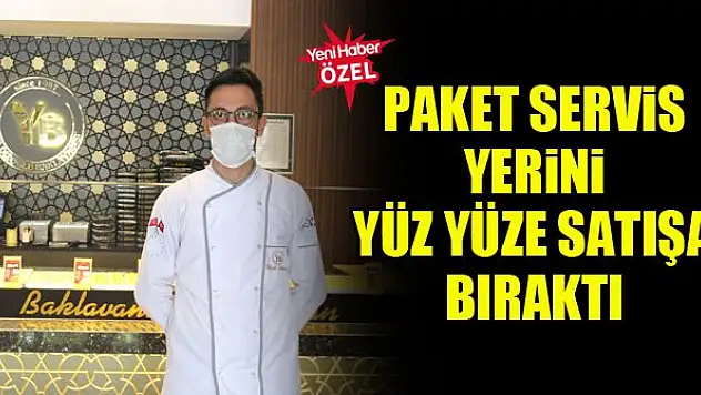 Paket servis yerini yüz yüze satışa bıraktı