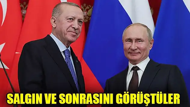 Cumhurbaşkanı Erdoğan, Putin'le görüştü