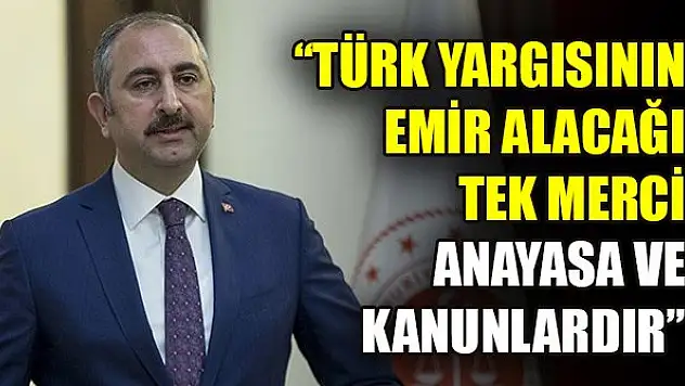 Adalet Bakanı Gül'den Metin Topuz açıklaması