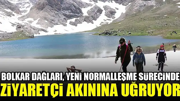 Bolkar Dağları, yeni normalleşme sürecinde ziyaretçi akınına uğruyor