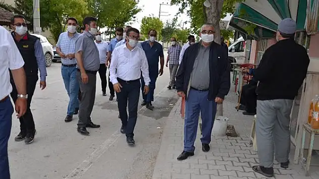 AK Parti Karapınar İlçe Teşkilatının mahalle ziyaretleri sürüyor