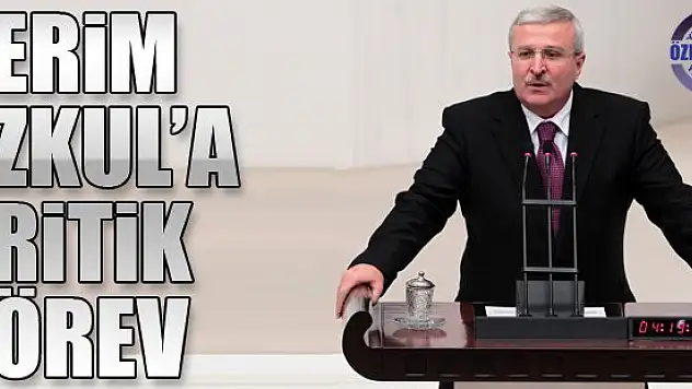 Kerim Özkul'a kritik görev