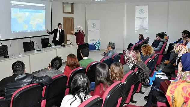 NEÜ'de coğrafi bilgi sistemleri tanıtıldı