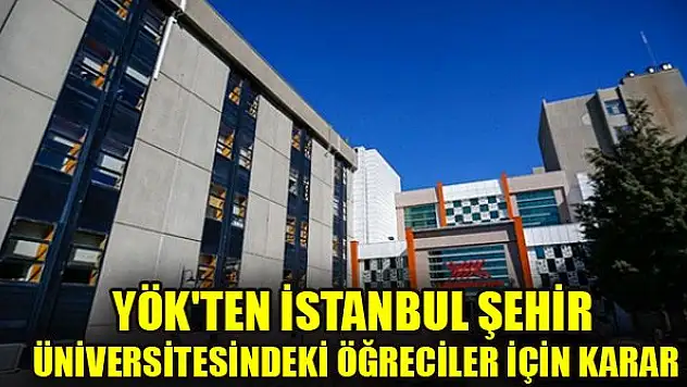 İstanbul Şehir Üniversitesi öğrencileri, Marmara Üniversitesine aktarılacak