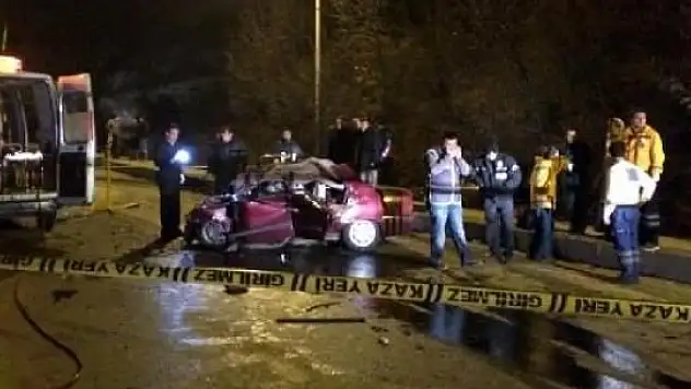 Kastamonu'da feci kaza: 4 ölü, 2 yaralı