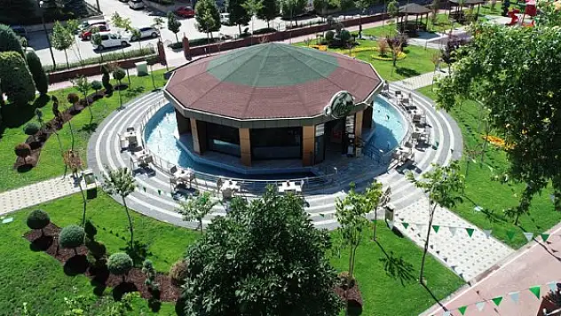 Melikşah Parkı Kafe Meram hizmet vermeye başladı