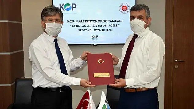 Açık cezaevinde örnek KOP projesi