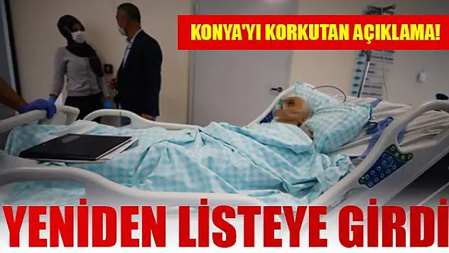Konya'yı korkutan açıklama! Yeniden listeye girdi