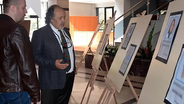 SÜ'de kadına şiddete hayır temalı sergi