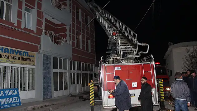 Konya'da yangın paniği!