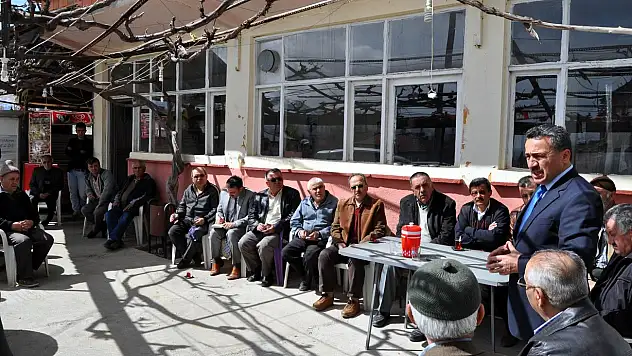 Başkan Tutal vatandaşlarla buluştu