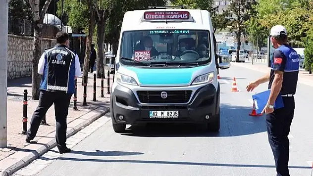 Konya'da 'Sağlık için hepimiz için' denetimi yapıldı