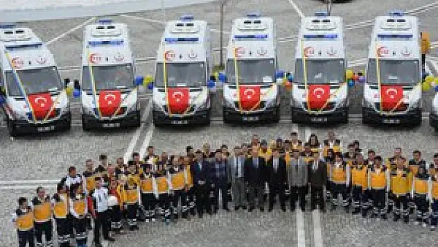 Konya'ya 20 yeni ambulans